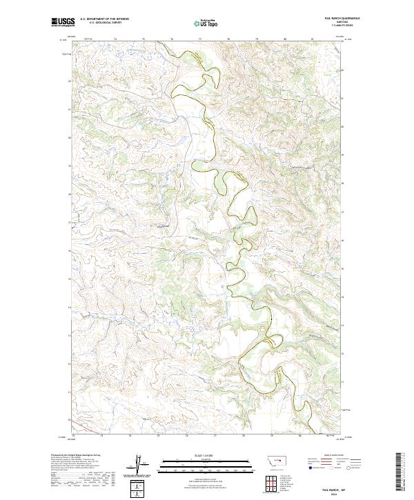 USGS Topographic Map – Fail Ranch