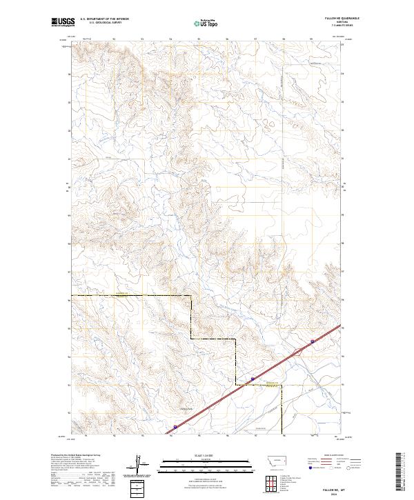 USGS Topographic Map – Fallon NE