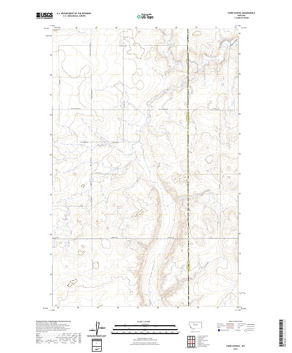 2024 Map of Faris School, 2024 Print