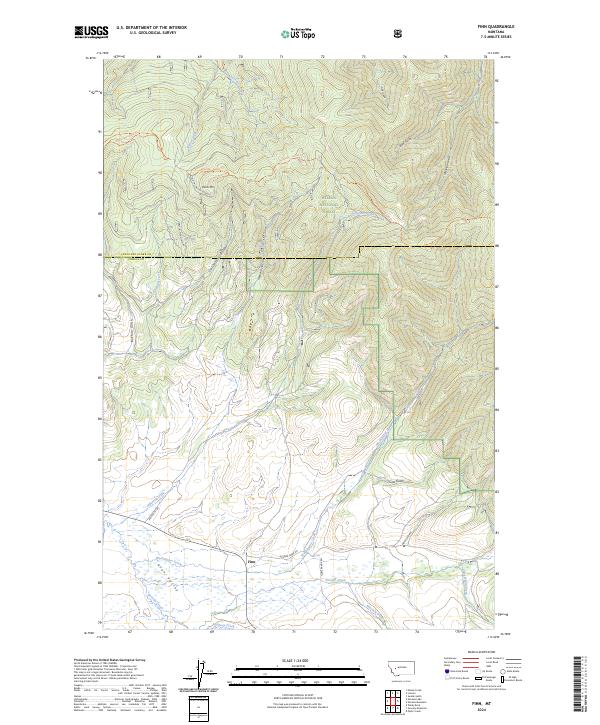 USGS Topographic Map – Finn