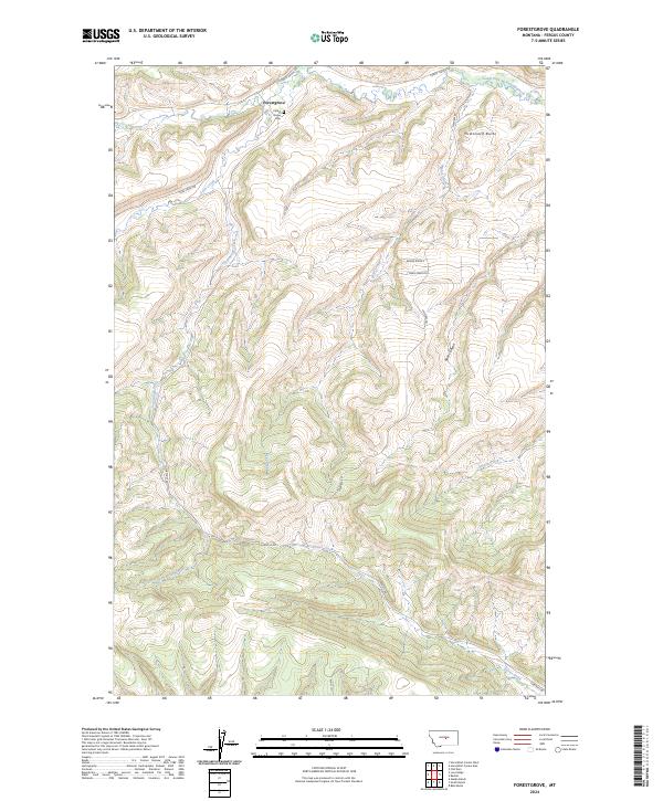 USGS Topographic Map – Forestgrove