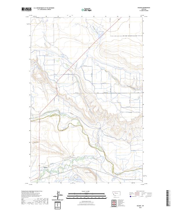 USGS Topographic Map – Gilman