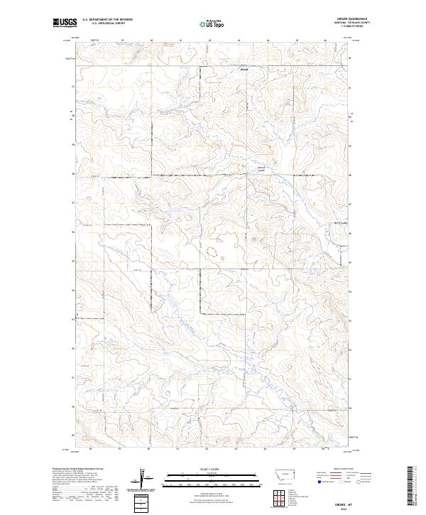 USGS Topographic Map – Girard