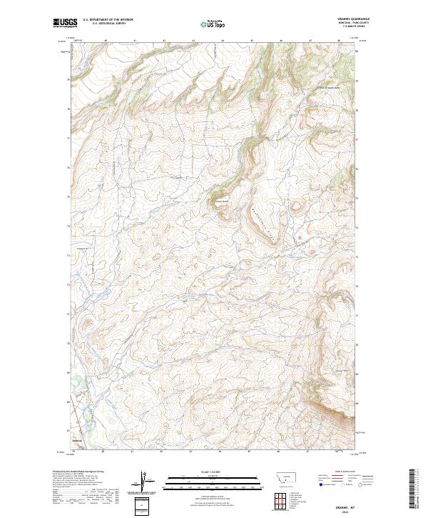 USGS Topographic Map – Grannis