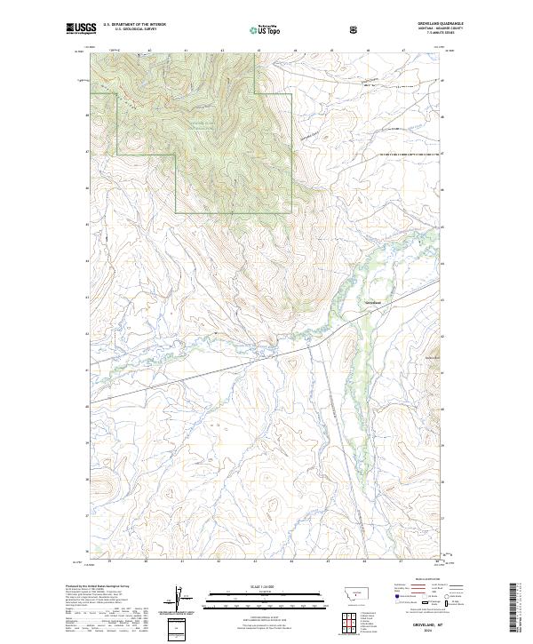 USGS Topographic Map – Groveland