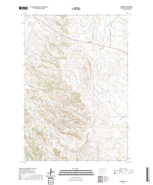 USGS Topographic Map – Hammond