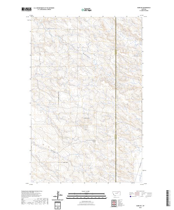 2024 Map of Harb SW, 2024 Print