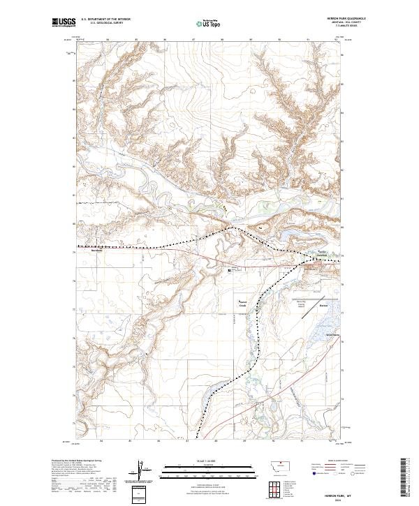 USGS Topographic Map – Herron Park
