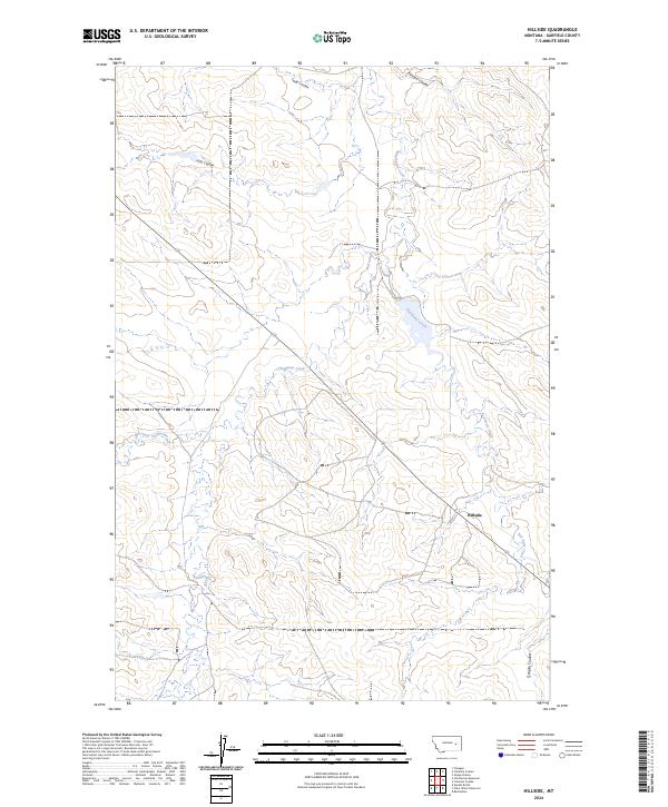 USGS Topographic Map – Hillside