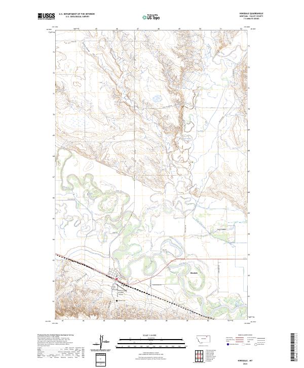 USGS Topographic Map – Hinsdale