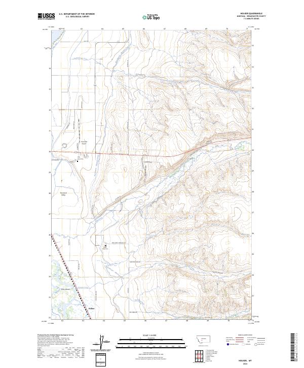 USGS Topographic Map – Holker