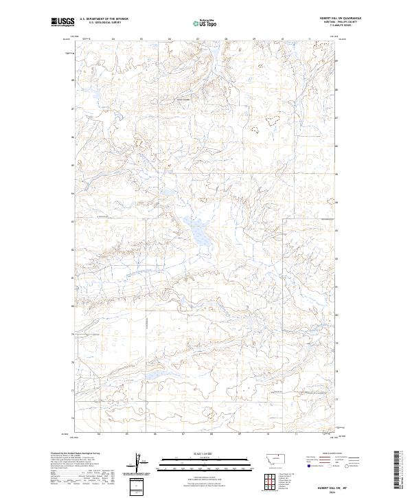 2024 Map of Hubert Hill SW, 2024 Print