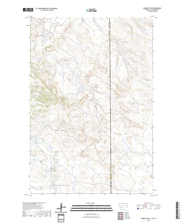 USGS Topographic Map – Humbolt Hills