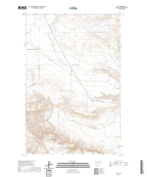 USGS Topographic Map – Iliad
