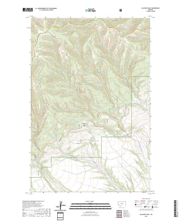 USGS Topographic Map – Jellison Place