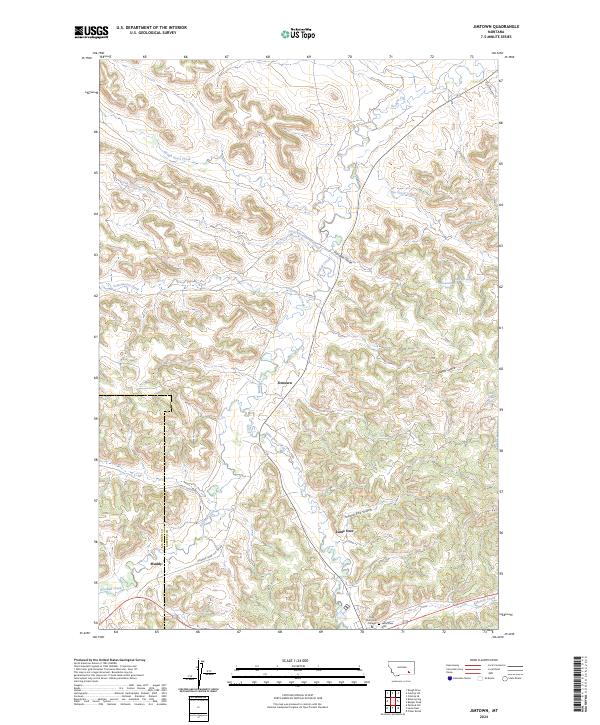 USGS Topographic Map – Jimtown