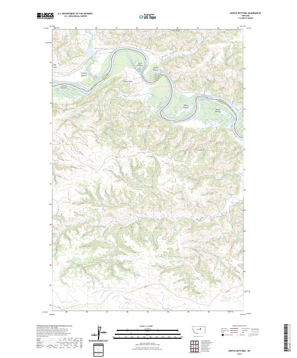 USGS Topographic Map – Kepple Bottoms