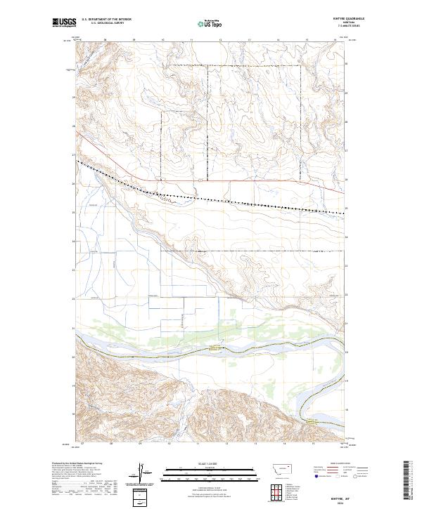 USGS Topographic Map – Kintyre