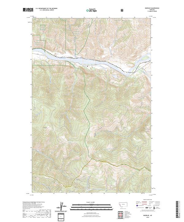 USGS Topographic Map – Knowles