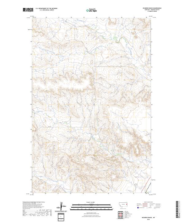 USGS Topographic Map – Kolberg Ranch