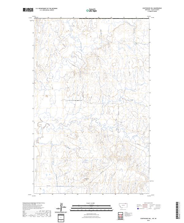 USGS Topographic Map – Lighthouse Hill