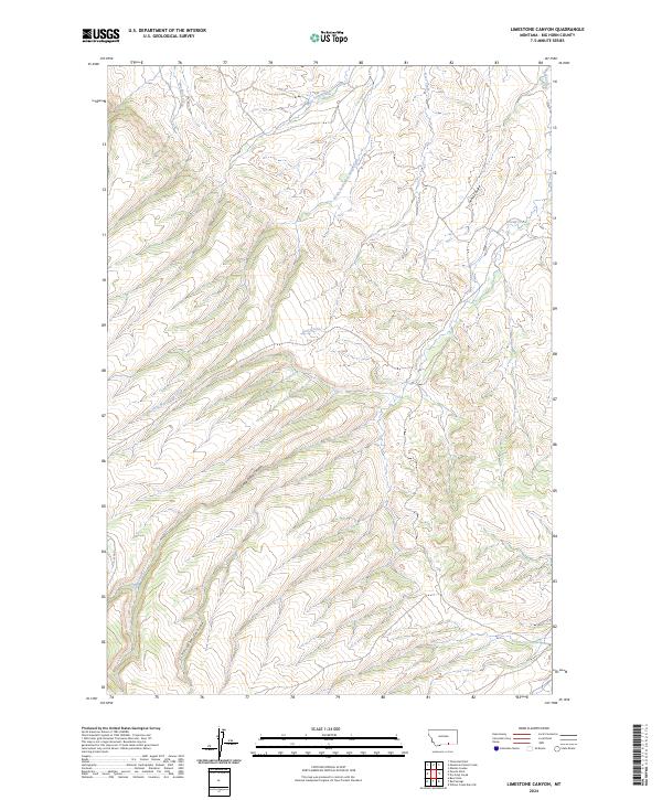 USGS Topographic Map – Limestone Canyon