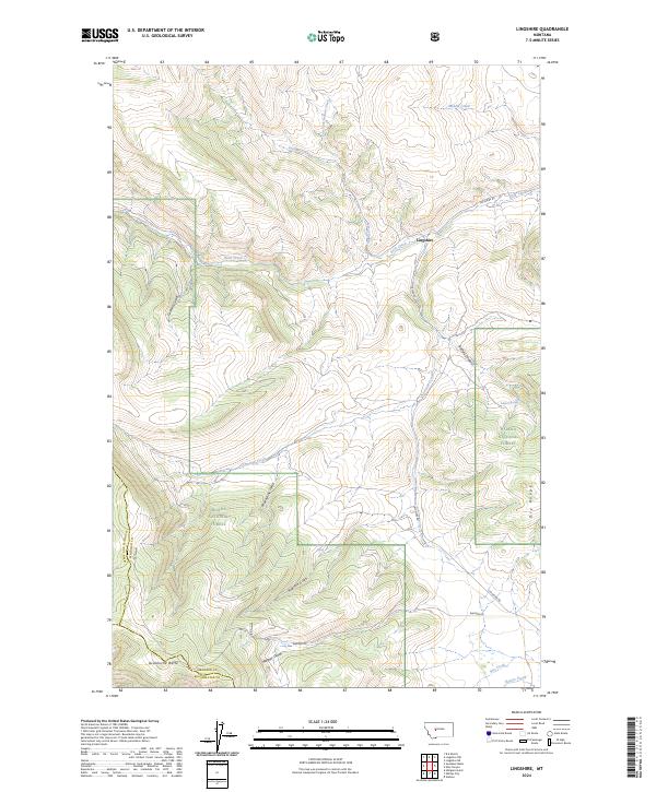USGS Topographic Map – Lingshire