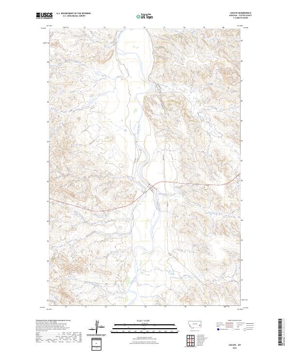 USGS Topographic Map – Locate