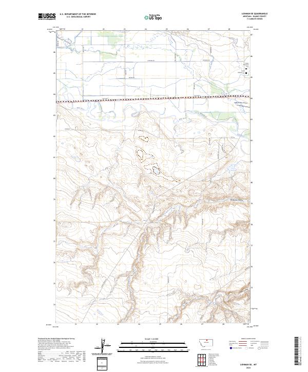 2024 Map of Lohman SE, 2024 Print