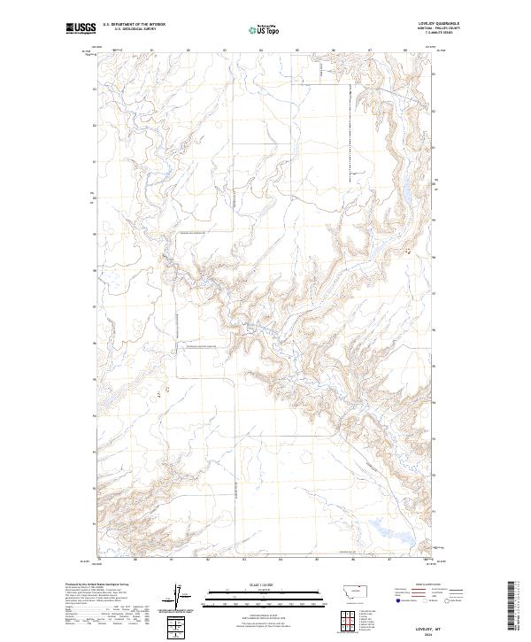 2024 Map of Lovejoy, 2024 Print