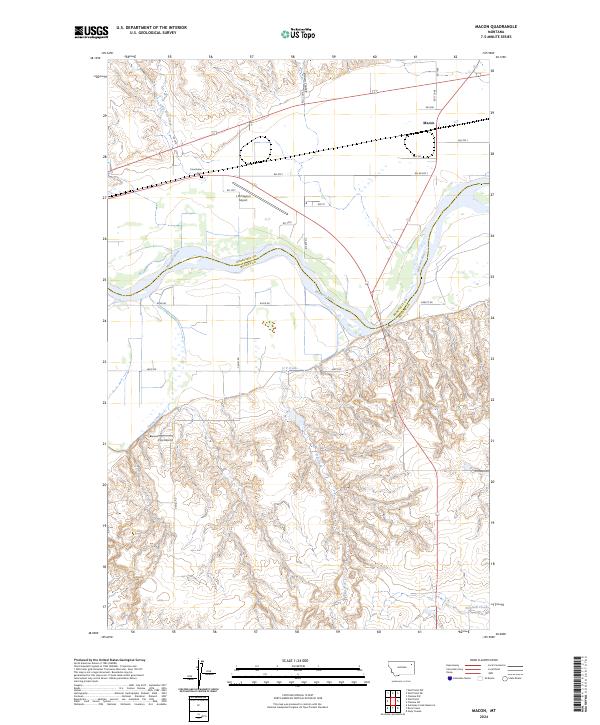 USGS Topographic Map – Macon