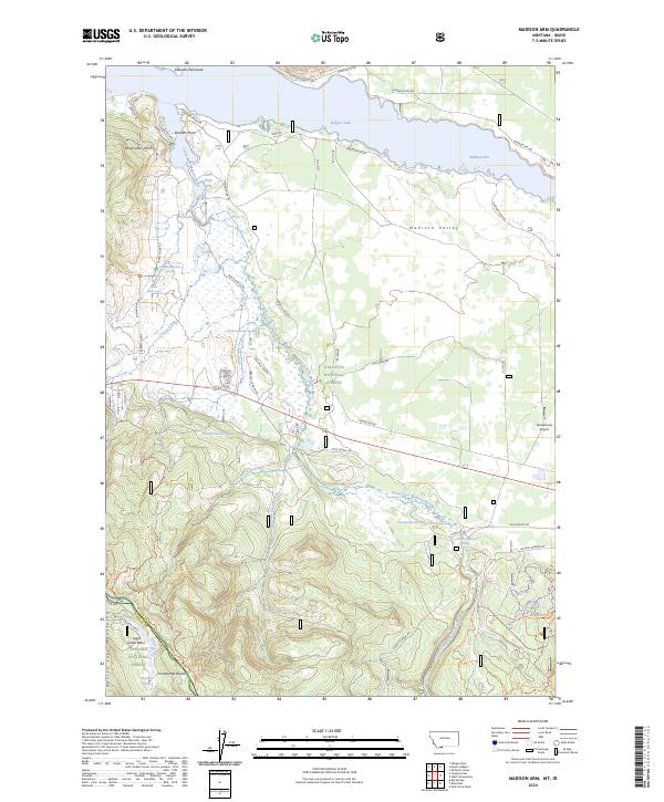 USGS Topographic Map – Madison Arm