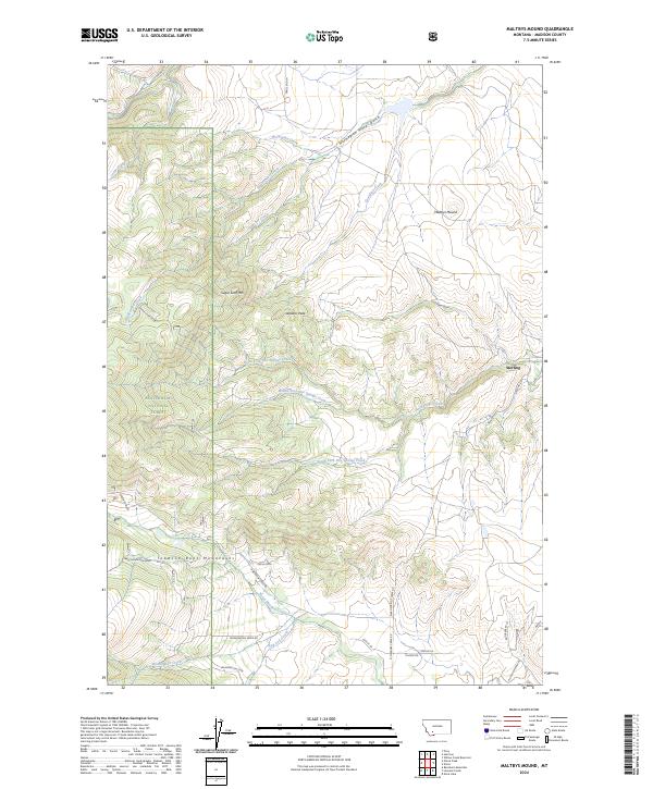 USGS Topographic Map – Maltbys Mound