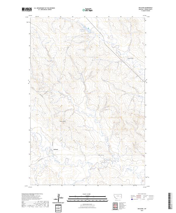 USGS Topographic Map – McCloud