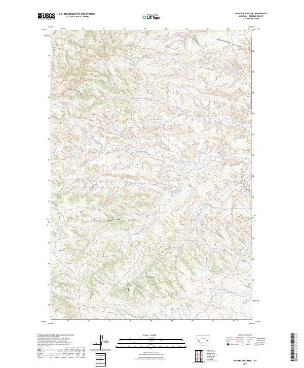 USGS Topographic Map – McKerlich Creek