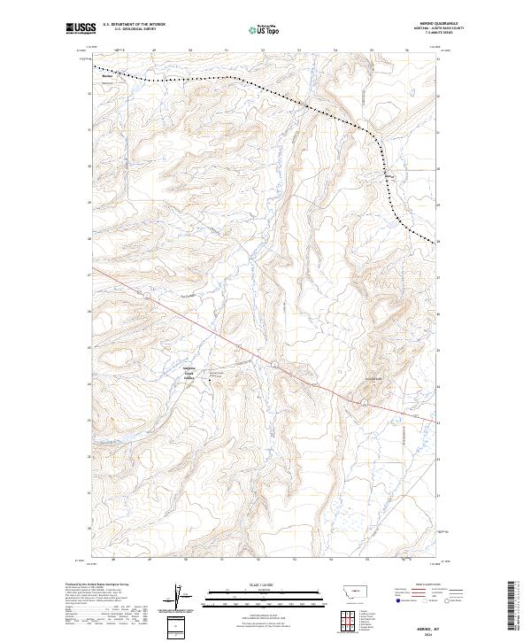USGS Topographic Map – Merino