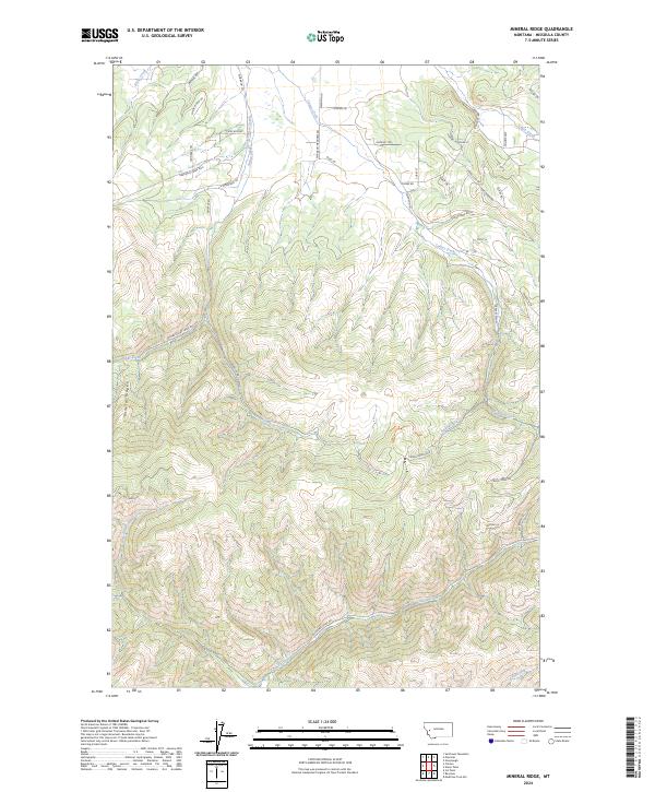 USGS Topographic Map – Mineral Ridge
