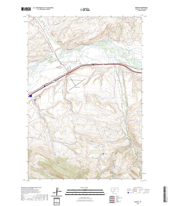 USGS Topographic Map – Mission