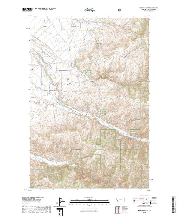 USGS Topographic Map – Mountain House