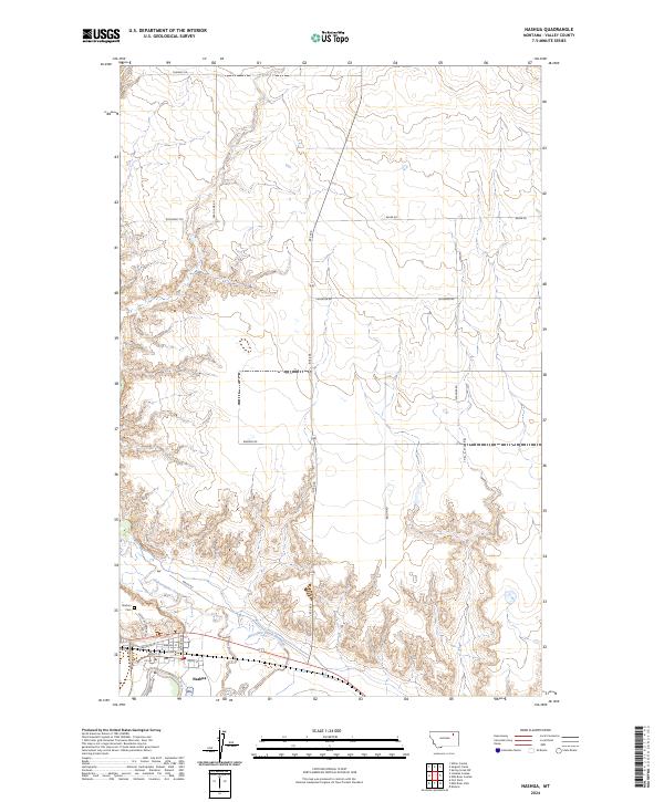 USGS Topographic Map – Nashua