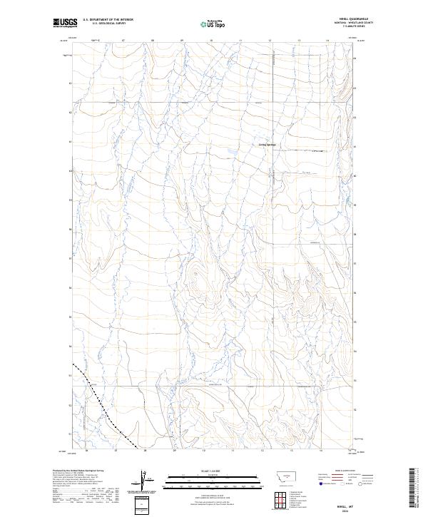 USGS Topographic Map – Nihill