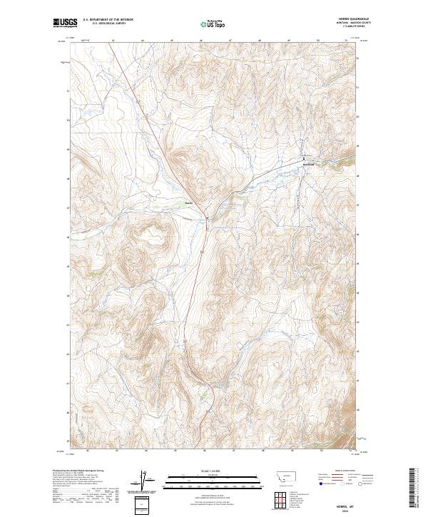USGS Topographic Map – Norris