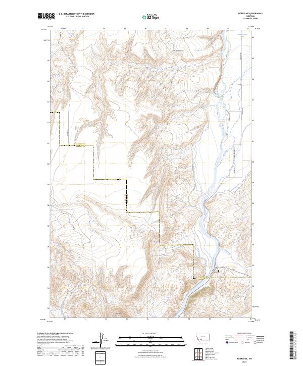 USGS Topographic Map – Norris NE