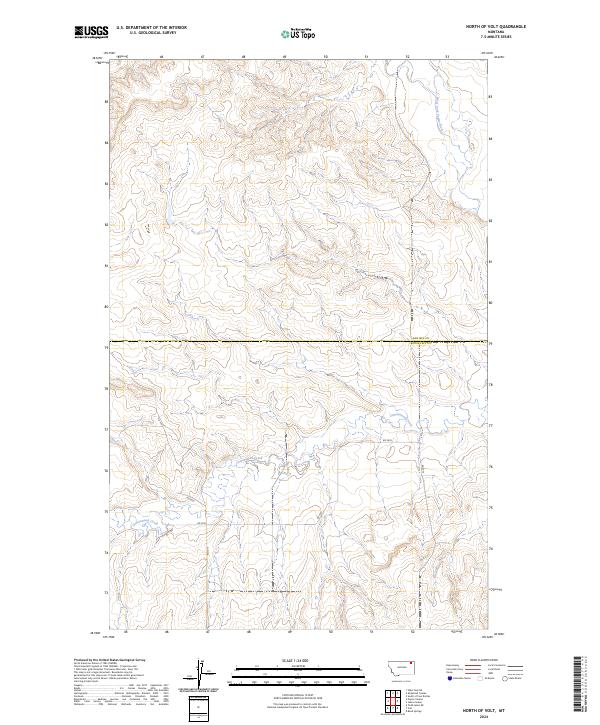 2024 Map of North of Volt, 2024 Print
