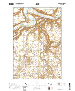 USGS Topographic Map – O'Hanlon Coulee