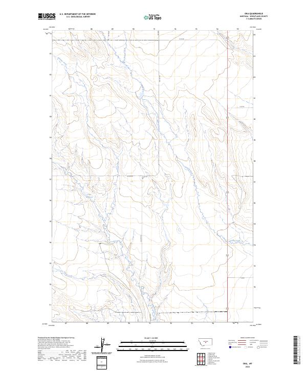 USGS Topographic Map – Oka