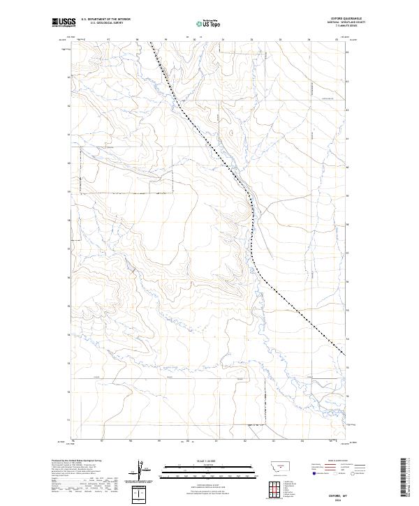 USGS Topographic Map – Oxford