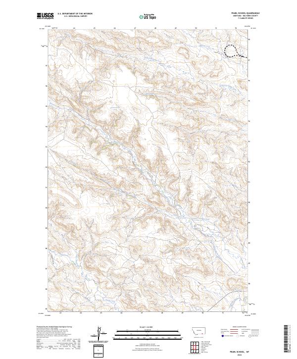 USGS Topographic Map – Pearl School