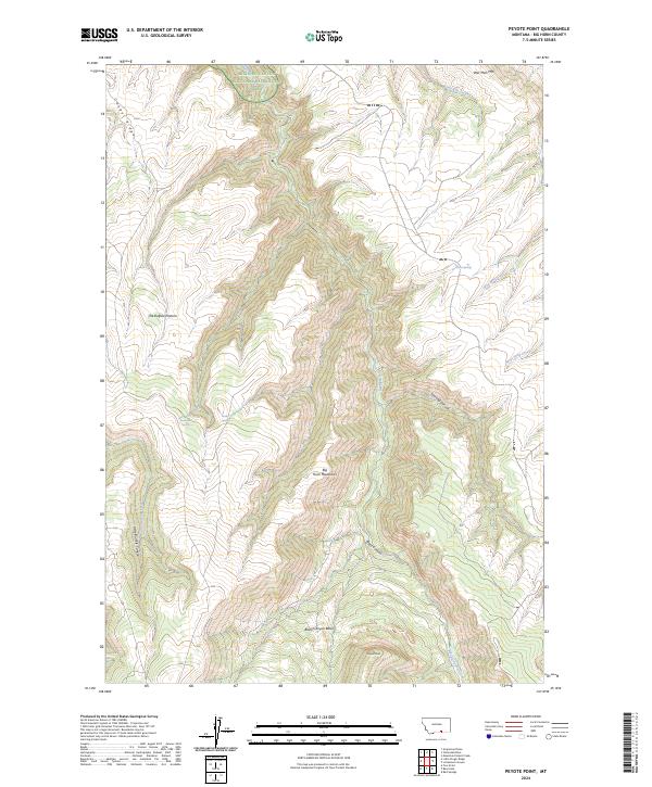 USGS Topographic Map – Peyote Point