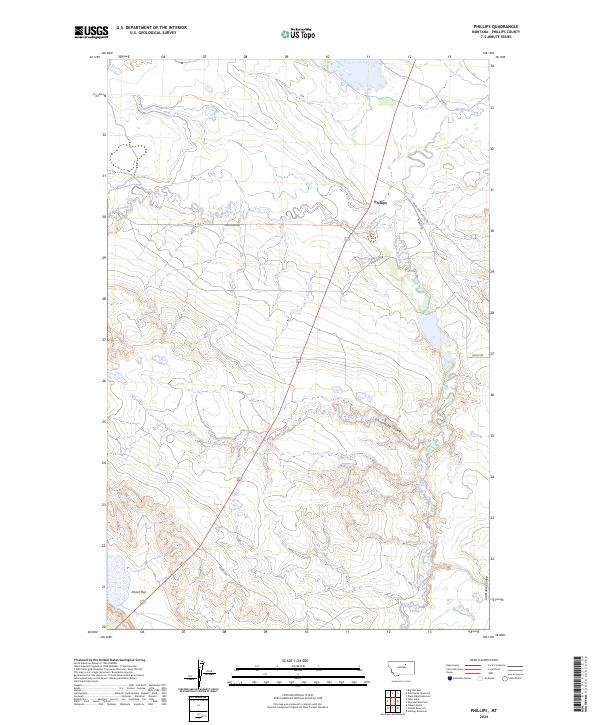 USGS Topographic Map – Phillips